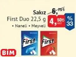 FİRST DUO SAKIZ